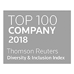 Top 100 company 2018 Thomson Reuters Diversity & Inclusion Index